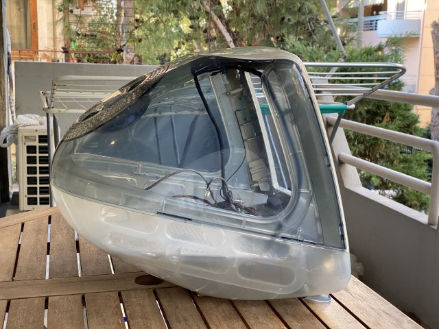 iMac G3 Graphite shell put back together