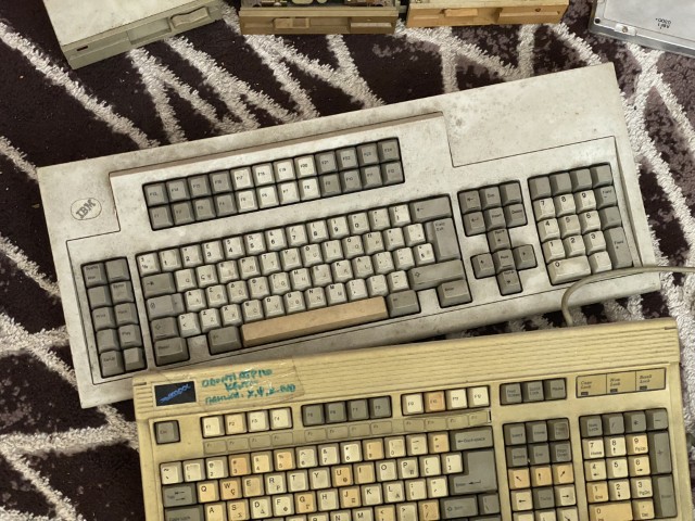 Model M and random ALPS PC keyboard
