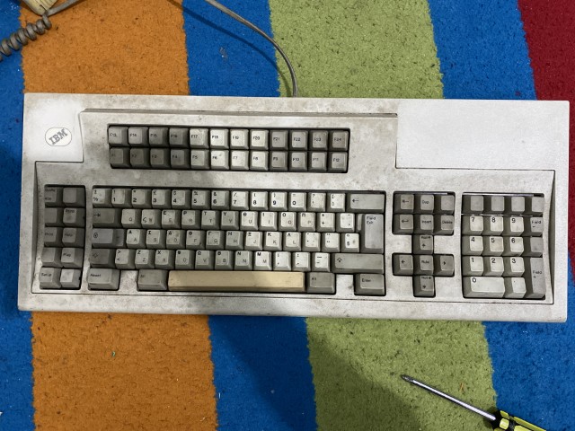 Model M slighty cleaned